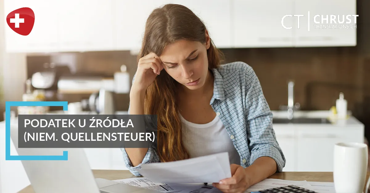 Podatek u źródła w Szwajcarii
